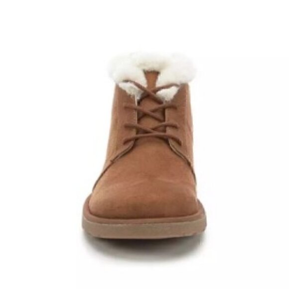 Makalu Kora Winter Booties Faux Fur Chestnut Size 7 - Picture 3 of 11